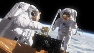 CGI Animation of Astronauts in Space