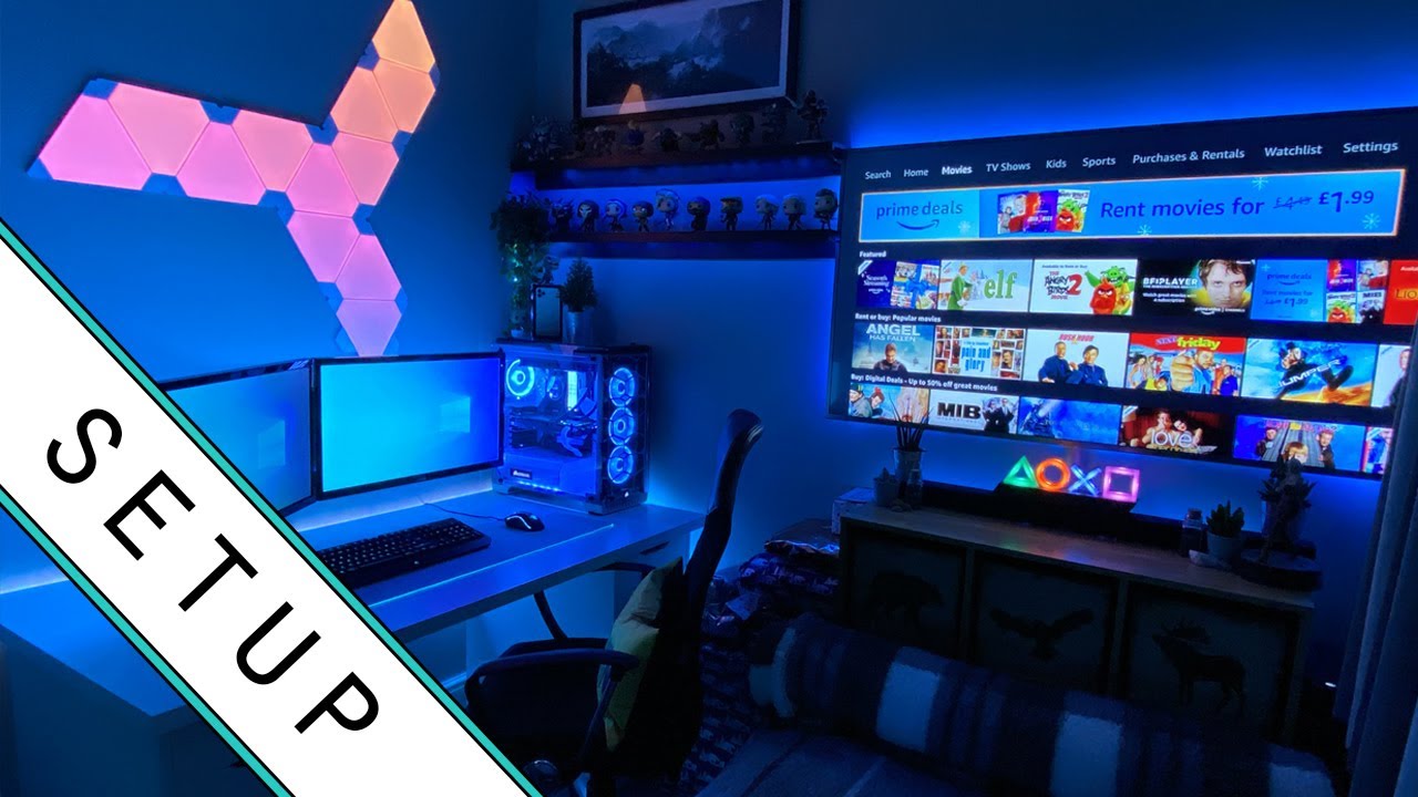 Gaming Setup / Room Tour! 2020 – Ultimate Small Room Setup – Freshmeet U.